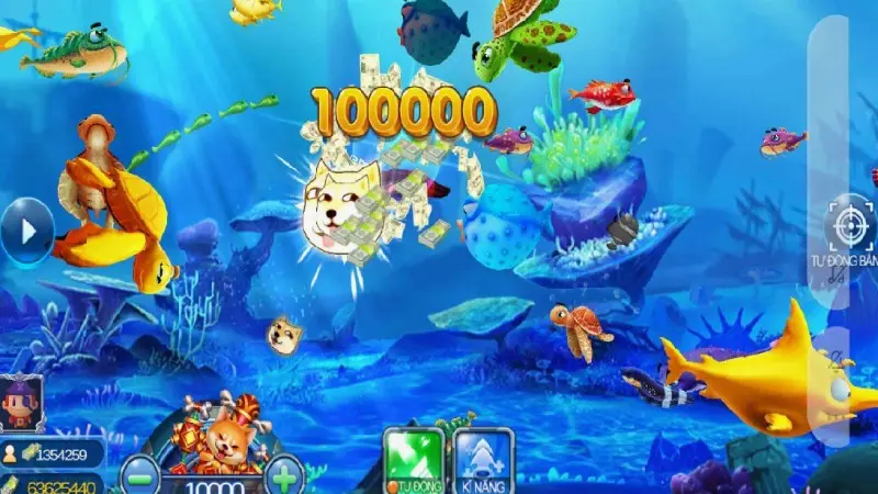 Bắn cá thể loại game khám phá đại dương kỳ thú