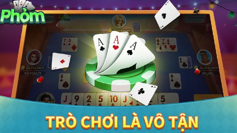 Tá lả (Phỏm) game bài cuốn hút với lối chơi đậm tính chiến thuật