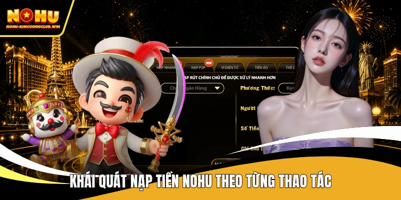 Khái quát nạp tiền NOHU theo từng thao tác
