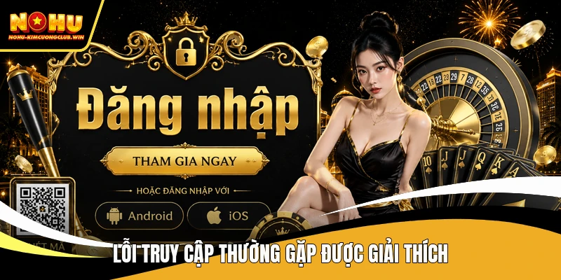 Lỗi truy cập thường gặp được giải thích